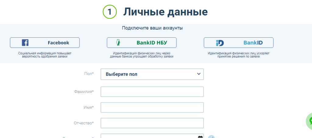 Кредит в Moneyveo